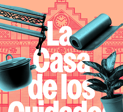 Cartel del festival La Casa de los Cuidados en La Casa Encendida, Madrid