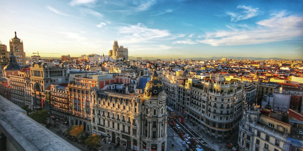 Atardecer de verano en Madrid